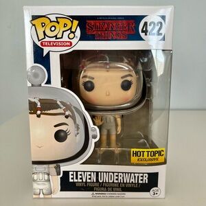 Funko Pop TV Stranger Things Eleven Underwater Hot Topic Exclusive #422
